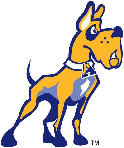 Albany Great Danes 2004-Pres Partial Logo diy DTF decal sticker